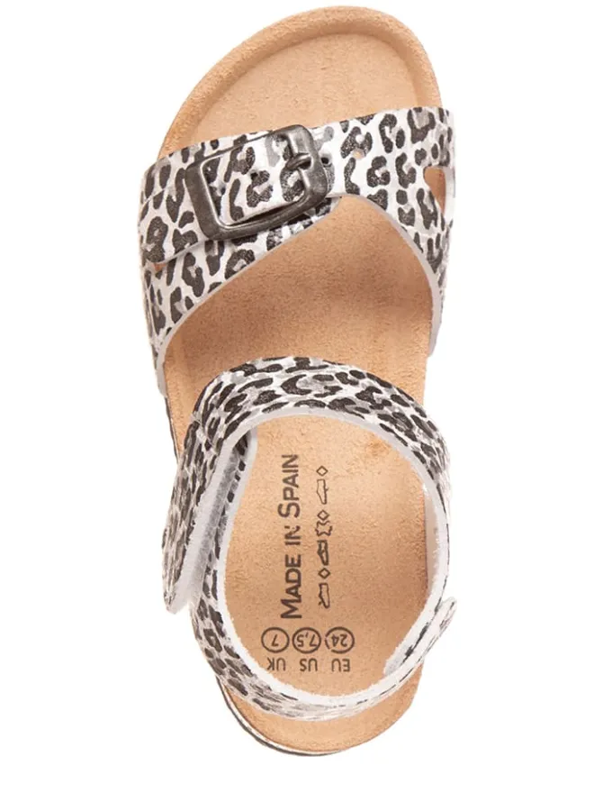 Sandalen in Weiß/ Schwarz>Little Sky Outlet