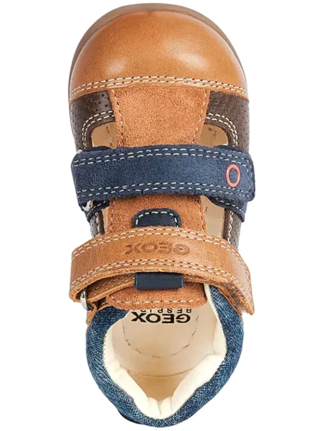 Geox Sandalen^Sandalen "Kaytan" in Hellbraun