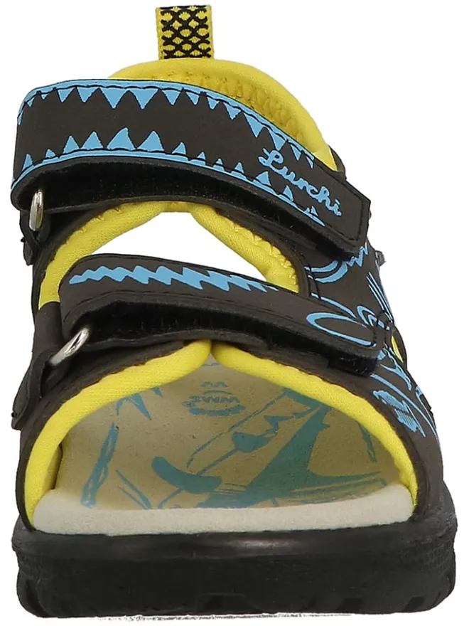 Lurchi Sandalen·Sandalen^Sandalen "Korall-S" in Schwarz/ Gold