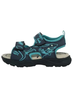 Lurchi Sandalen·Sandalen^Sandalen "Korall-S" in Schwarz/ Türkis