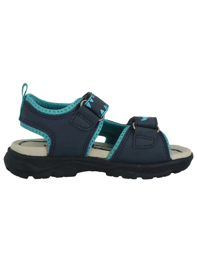 Lurchi Sandalen·Sandalen^Sandalen "Korall-S" in Schwarz/ Türkis