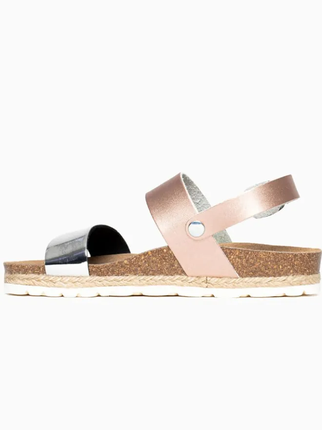 Sunbay Sandalen^Sandalen "Leila" in Silber/ Bronze