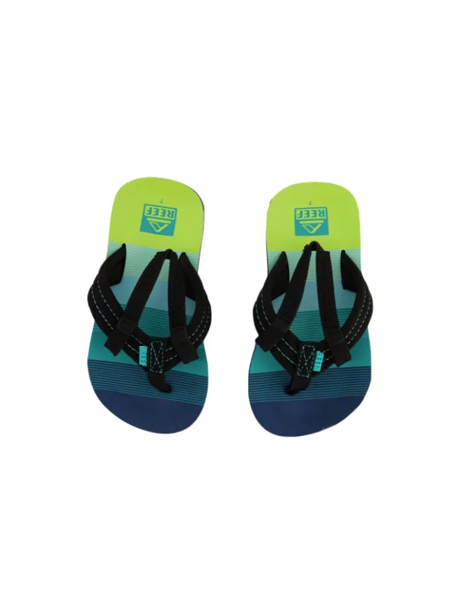 Reef Sandalen·Zehensandalen^Sandalen Little Ahi in Aqua/Green