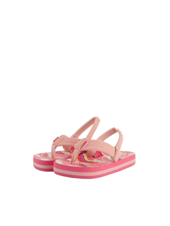 Reef Sandalen·Zehensandalen^Sandalen Little Ahi in Rainbows and Clouds