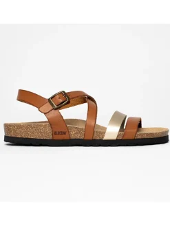 Blue Bay Sandalen^Sandalen "Marte" in Hellbraun