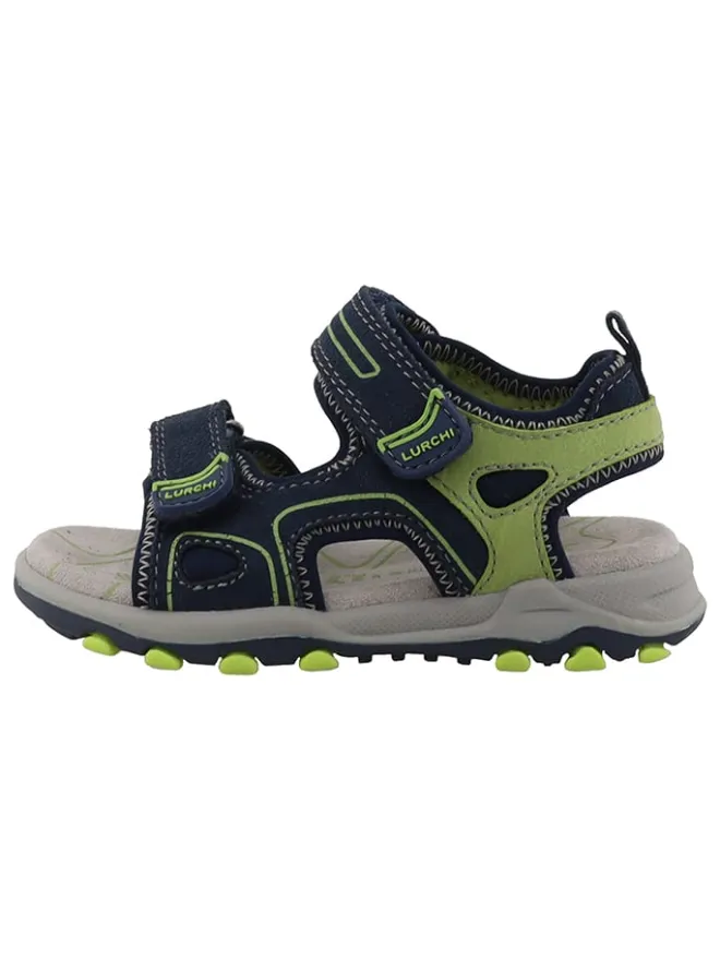 Sandalen "Rayen-S" in Dunkelblau/ Grün>Lurchi New