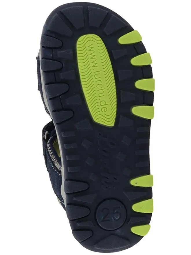 Sandalen "Rayen-S" in Dunkelblau/ Grün>Lurchi New