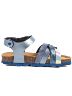 billowy Sandalen|Sandalen·Sandalen^Sandalen "Rosso" in Blau