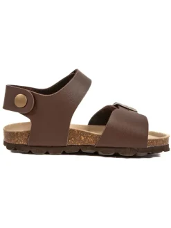 Sandalen "Rosso" in Braun>billowy New