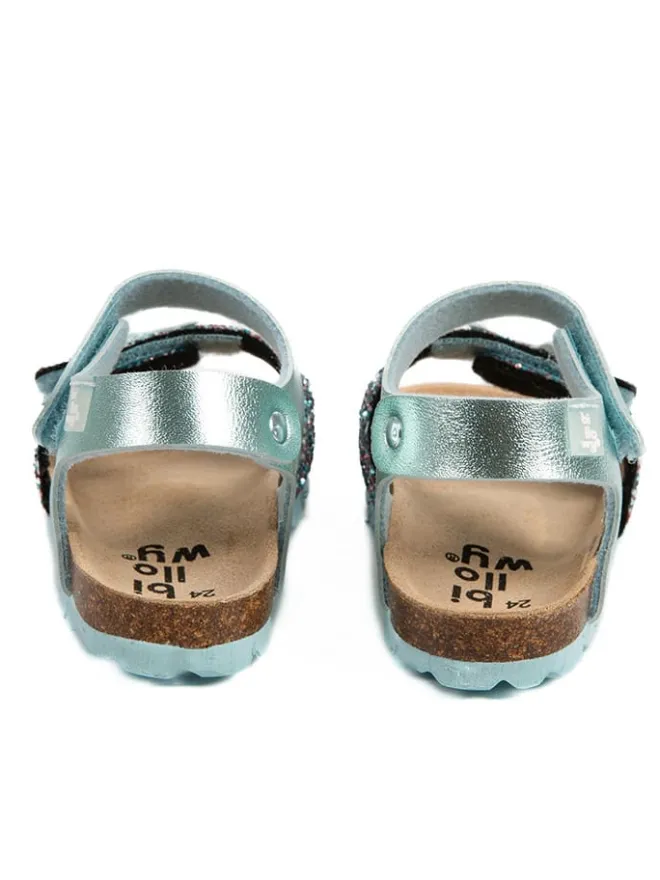 Sandalen "Rosso" in Hellblau>billowy Discount