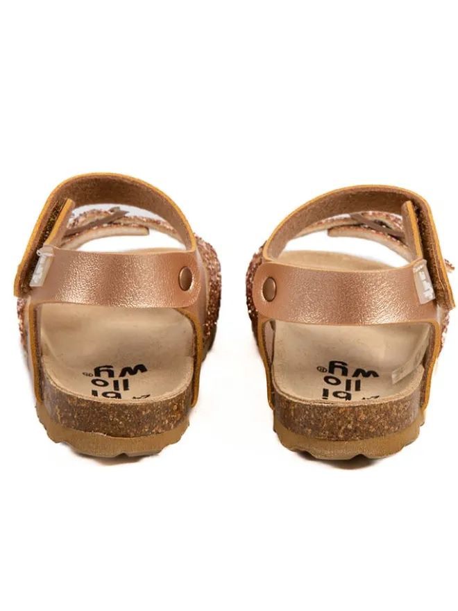 Sandalen "Rosso" in Hellbraun>billowy Best