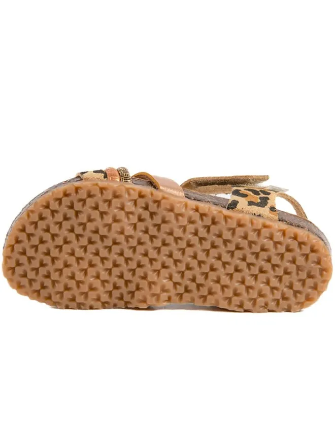 Sandalen "Rosso" in Hellbraun>billowy New
