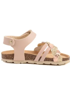 billowy Sandalen·Sandalen^Sandalen "Rosso" in Rosa