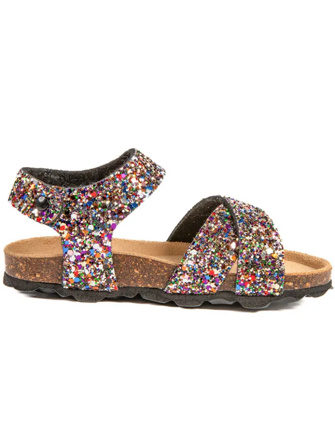 billowy Sandalen|Sandalen·Sandalen^Sandalen "Rosso" in Schwarz