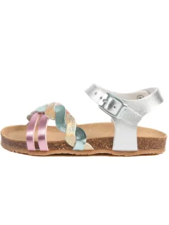 Sandalen "Rosso" in Silber>billowy Hot