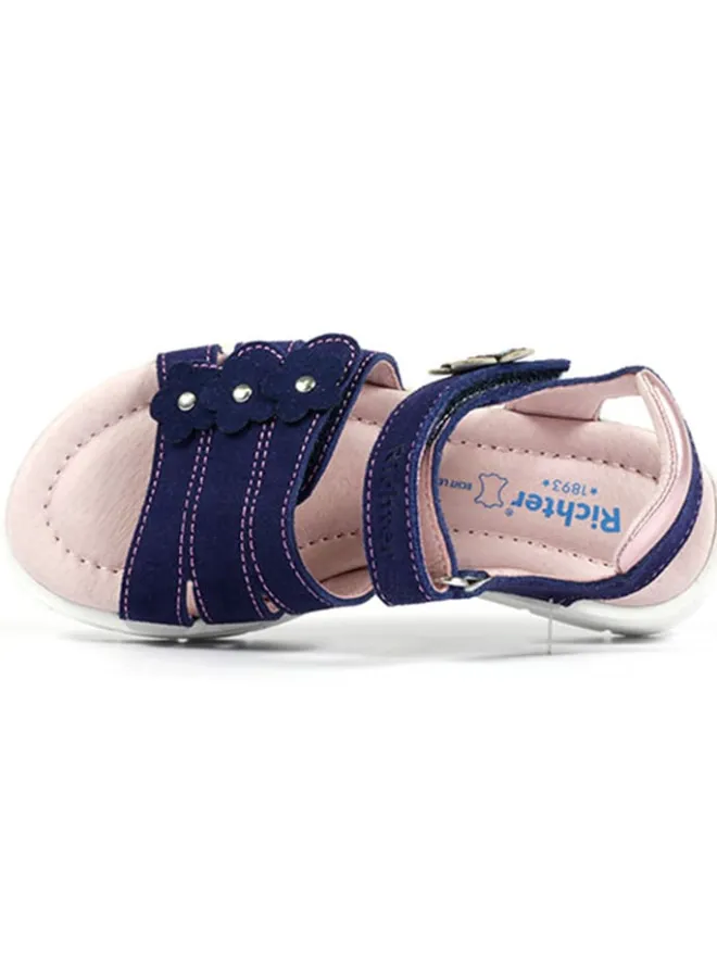 Richter Shoes Sandalen·Sandalen^Sandalen "Samba" in Dunkelblau