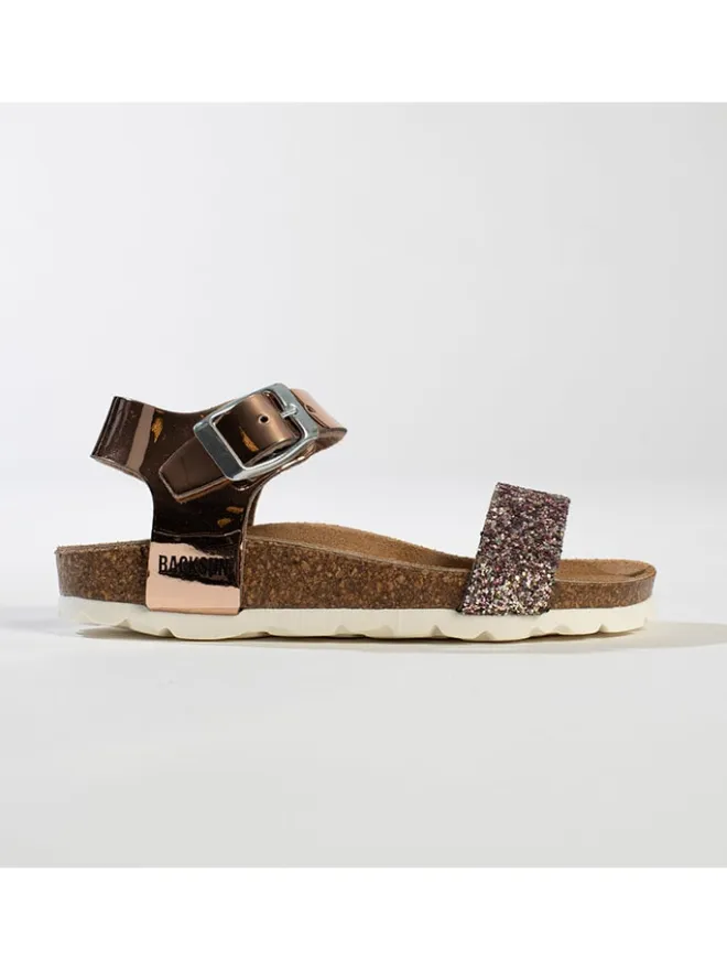BACKSUN Sandalen^Sandalen "Shangri" in Roségold