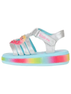 Sandalen "Sunshines" in Silber/ Bunt>Skechers Sale