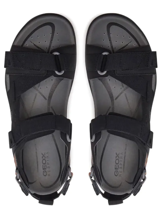 Geox Outdoorschuhe^Sandalen "Terreno" in Schwarz