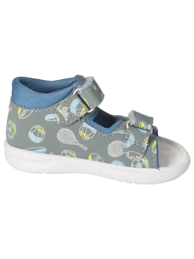 PEPINO Sandalen^Sandalen "Titu" in Grau/ Bunt