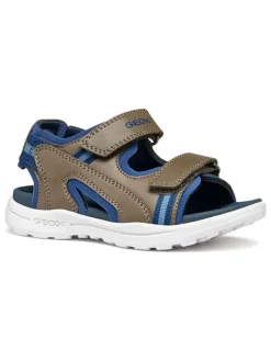 Geox Sandalen·Sandalen^Sandalen "Vaniett" in Braun/ Blau