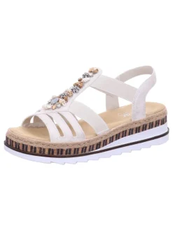 rieker Sandalen^Sandalette in beige
