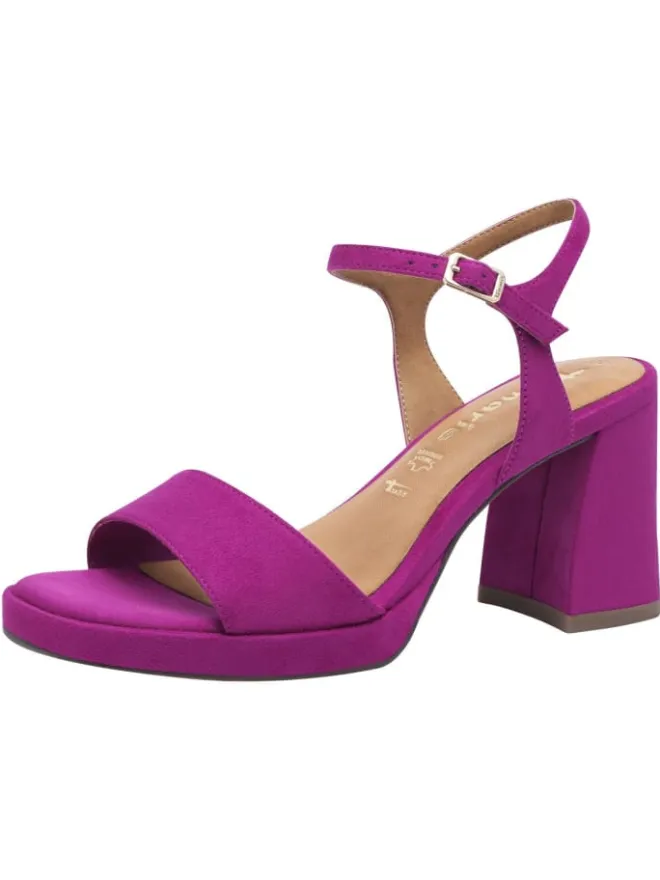 Tamaris Sandalen^Sandalette in DARK PINK