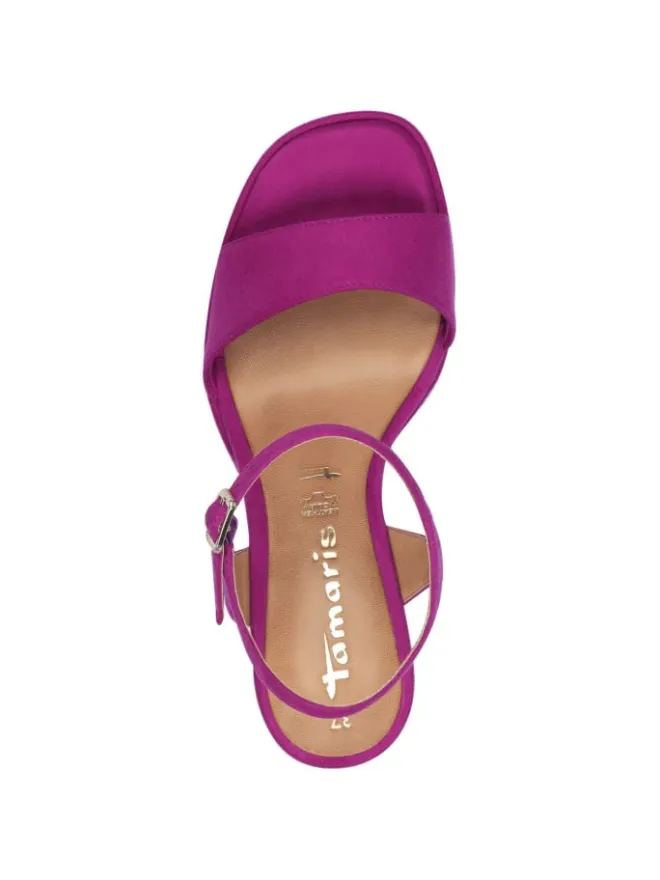 Tamaris Sandalen^Sandalette in DARK PINK