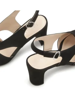 Sandalette in schwarz><noscript><img width=