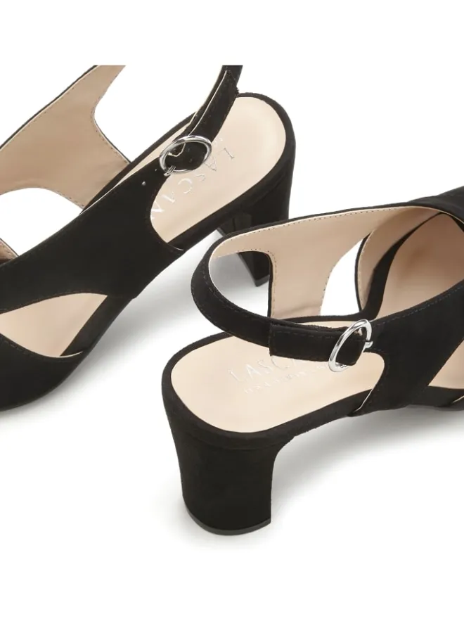 Sandalette in schwarz>LASCANA Discount