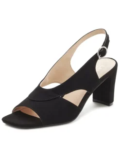 Sandalette in schwarz><noscript><img width=
