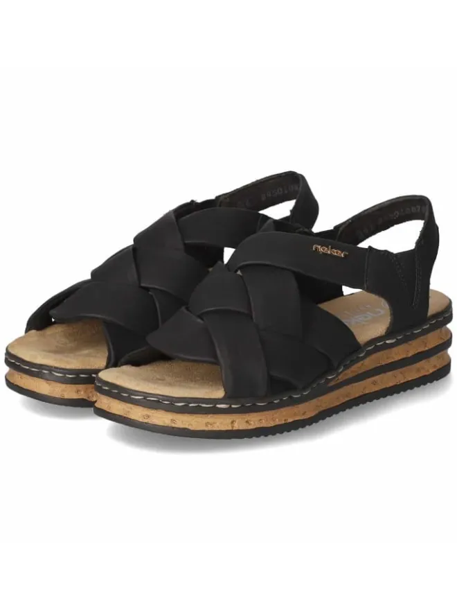 Sandalette in schwarz>rieker Online