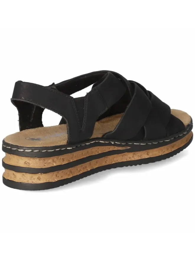 Sandalette in schwarz>rieker Online