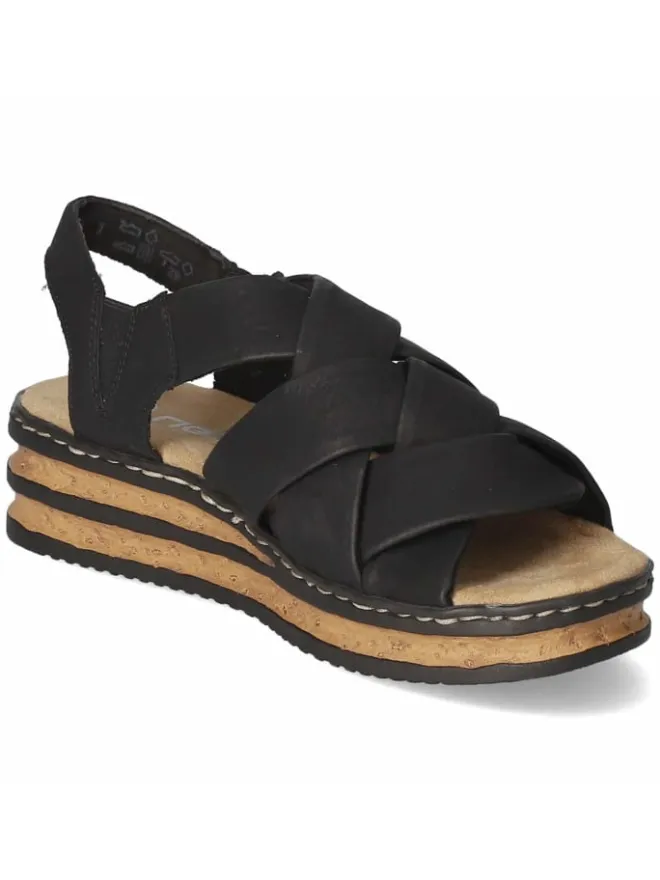 Sandalette in schwarz>rieker Online