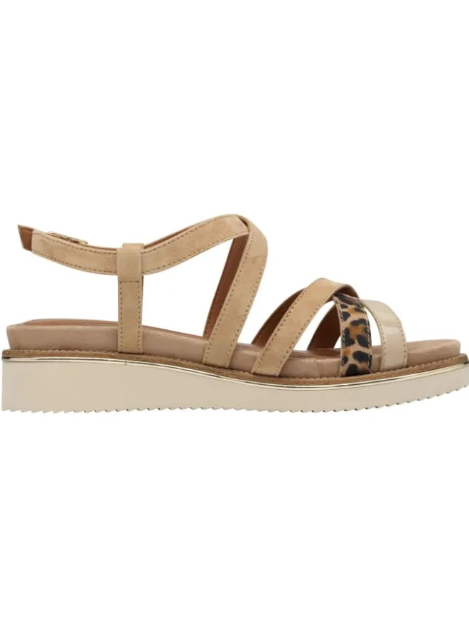 Sandalette in TAN COMB>Tamaris