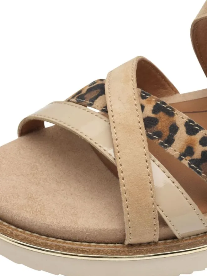 Sandalette in TAN COMB>Tamaris