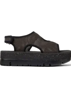 Camper Sandalen^Sandaletten in Anthrazit