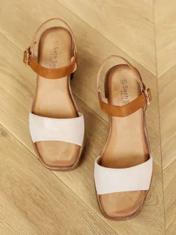 Sixth Sens Sandalen^Sandaletten in Beige/ Hellbraun