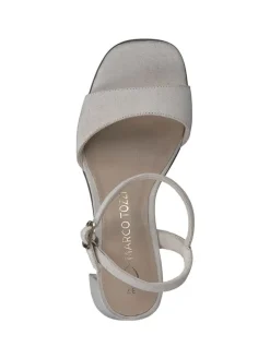 Sandaletten in Creme><noscript><img width=