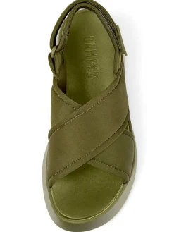 Sandaletten in Khaki><noscript><img width=