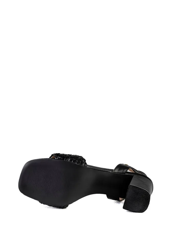 Musk Sandalen^Sandaletten in Schwarz