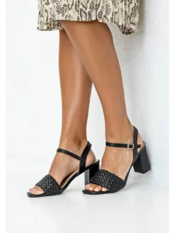 Musk Sandalen^Sandaletten in Schwarz