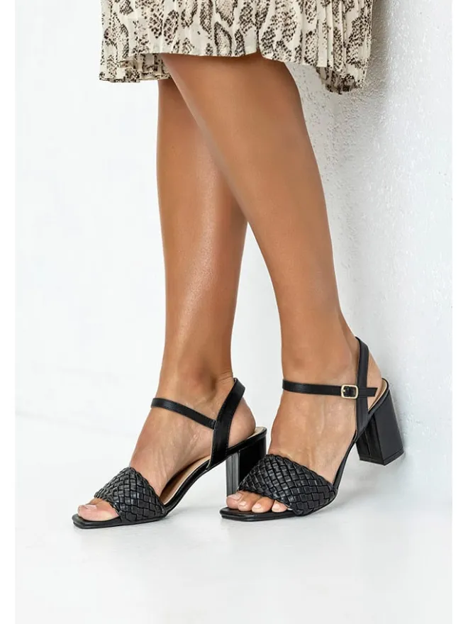 Musk Sandalen^Sandaletten in Schwarz