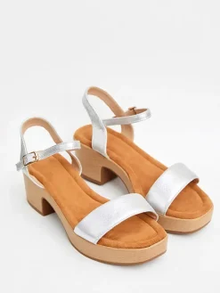 Bellucci Sandalen^Sandaletten in Silber