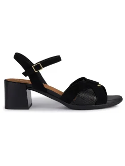 Geox Sandalen^Sandaletten "New Narykarmen" in Schwarz