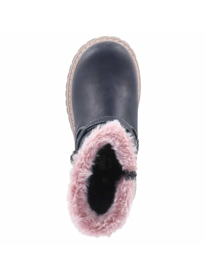 Schlupfstiefel in blau>Indigo