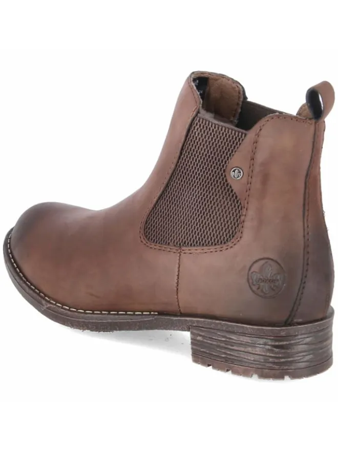 Schlupfstiefel in braun>rieker Discount