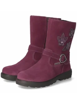 Ricosta Stiefeletten·Hohe Stiefeletten^Schlupfstiefel in rot