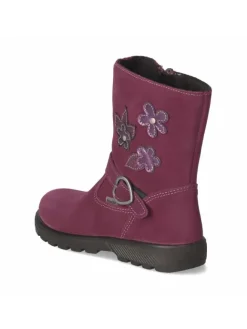 Ricosta Stiefeletten·Hohe Stiefeletten^Schlupfstiefel in rot