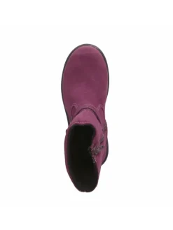 Ricosta Stiefeletten·Hohe Stiefeletten^Schlupfstiefel in rot